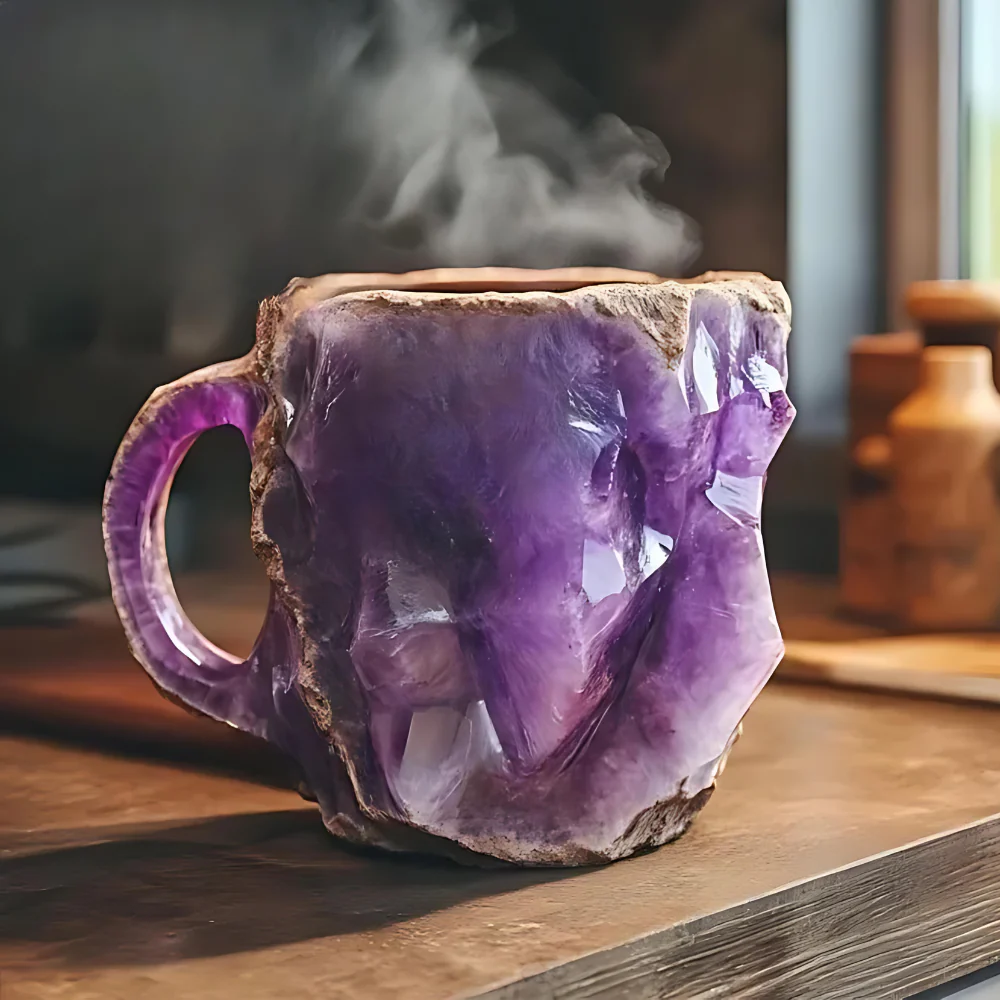 Manifestation Crystal Mugs