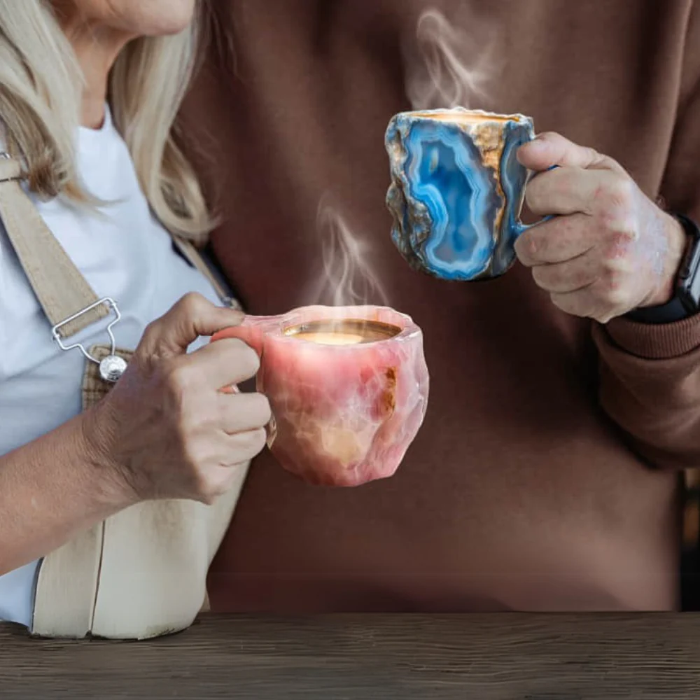 Manifestation Crystal Mugs